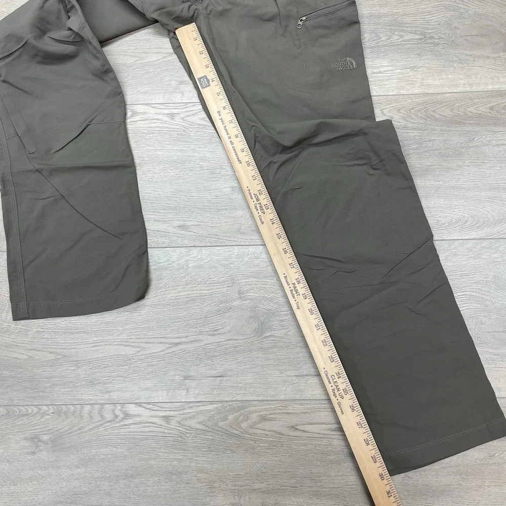The North Face Brown Men Hiking Outdoor Pants Sz 32 Brown Technical